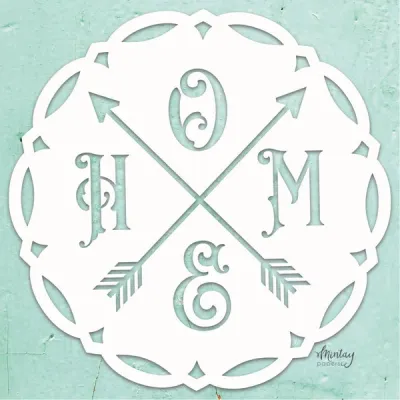 Home Chippies 12 x 12 Sheet - Mintay