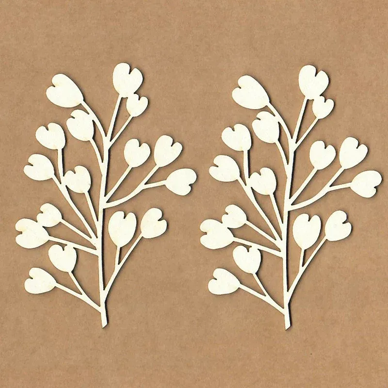Branch of Tulips Chipboard Pieces - Kora Projects
