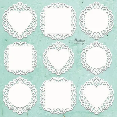 Frames Set Chipboard - Mintay