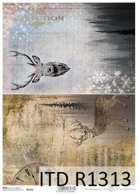 Deer Rice Paper - ITD Collection