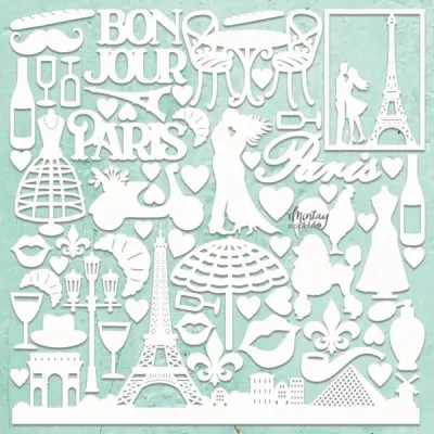 Paris Chipboard - Mintay