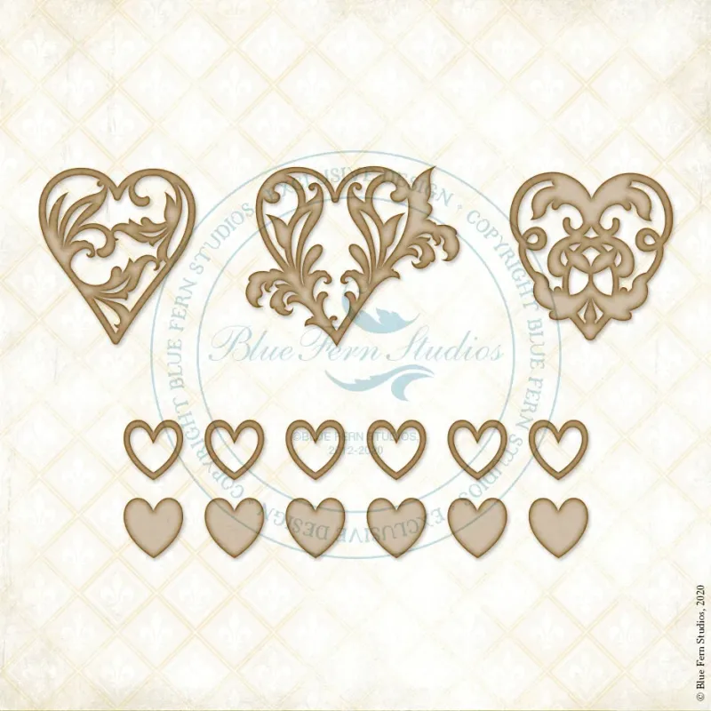 Hearts a Flutter - Blue Fern Studios - A Romantic Life