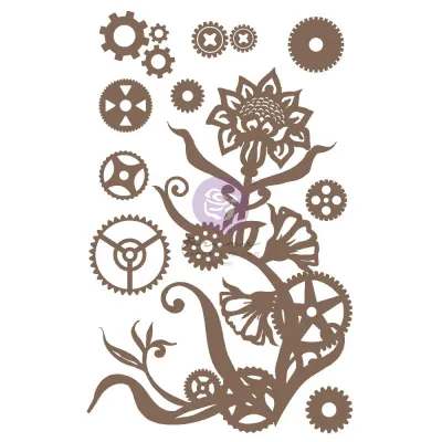 Steampunk Flowers - Finnabair Decorative Chipboard