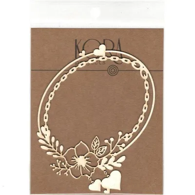 Talisman Frame Chipboard Pieces - Kora Projects Talisman Frame Chipboard Pieces - Kora Projects