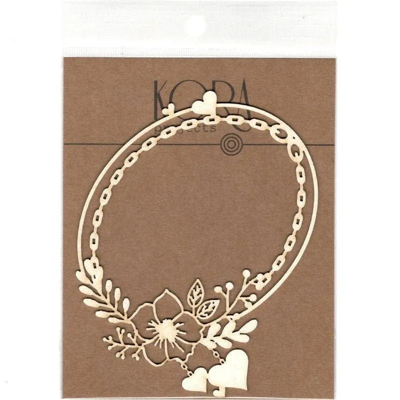 Talisman Frame Chipboard Pieces - Kora Projects