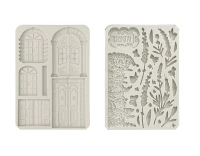 Lavender A5 Silicone Mold - Stamperia - Romantic Collection