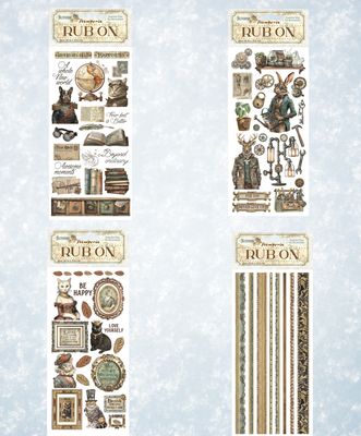 Alterego - Stamperia Rub Ons Alterego - Stamperia Rub Ons