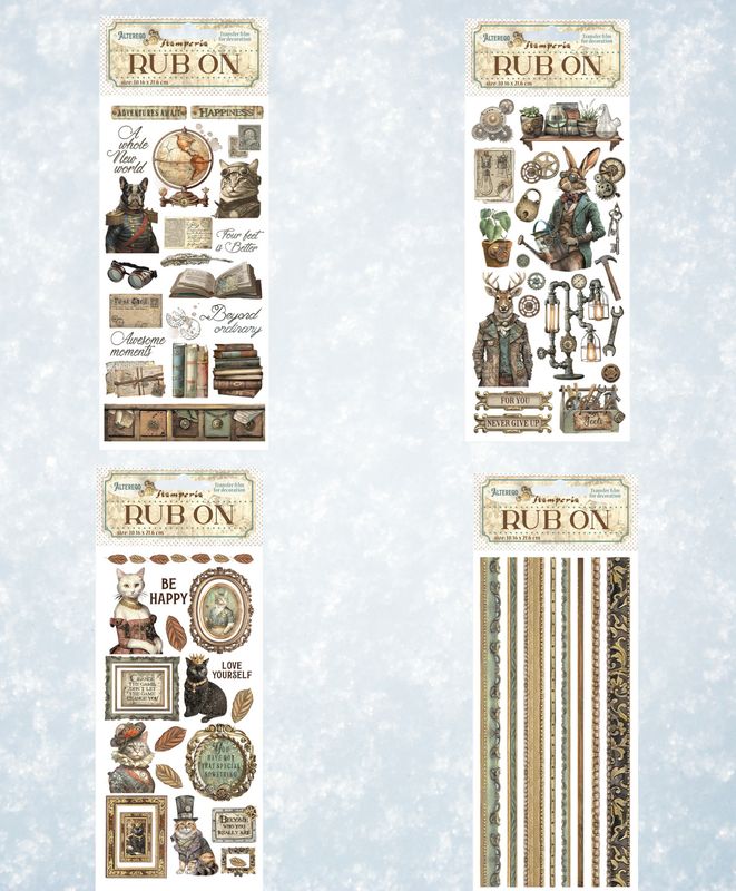 Alterego  - Stamperia Rub Ons