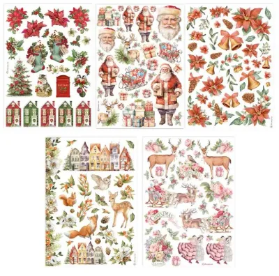 Classic Christmas A4 - Stamperia