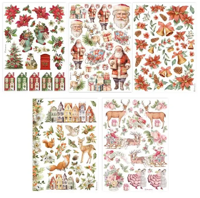 Classic Christmas A4 - Stamperia Classic Christmas A4 - Stamperia