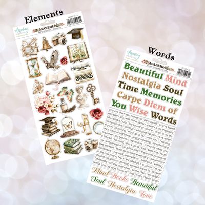 Academia Stickers - Mintay Papers Academia Stickers - Mintay Papers