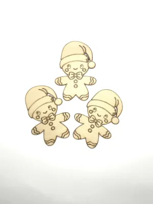 Gingerbread Man - Wood Cut Out
