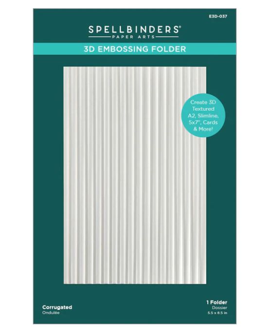Corrugated Embossing Folder - Spellbinders