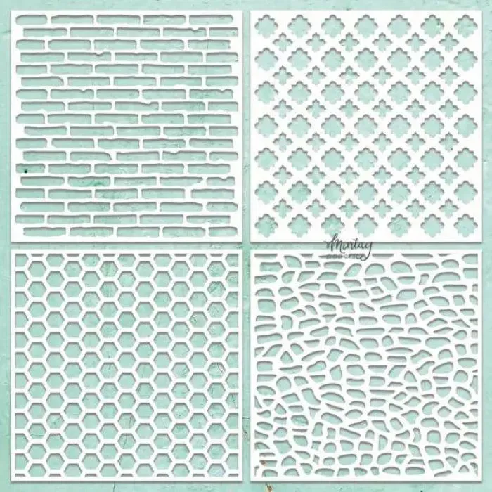 Pattern 1 Chipboard - Mintay