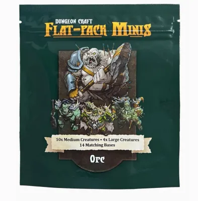 Miniatures: Orc Party - 1985 Games Miniatures: Orc Party - 1985 Games