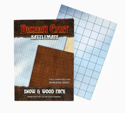 Battle Map: Snow &amp; Wood - 1985 Games