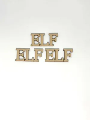 Elf - Wood Cut Out
