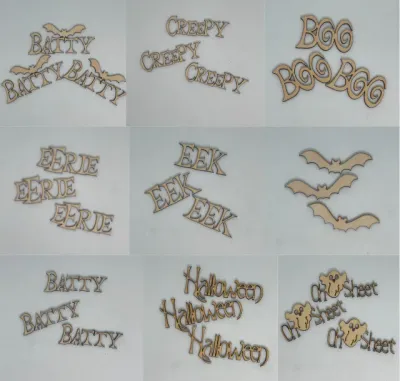 Halloween - Wood Cut Out Halloween - Wood Cut Out