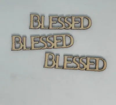 Blessed - Wood Cut Out