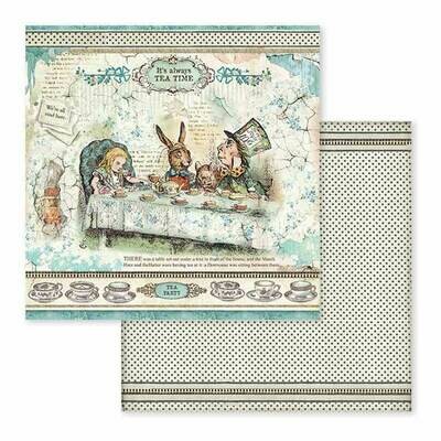 Alice in Wonderland 12x12 - Stamperia