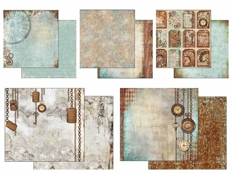 Clockwise 12 x 12 - Stamperia