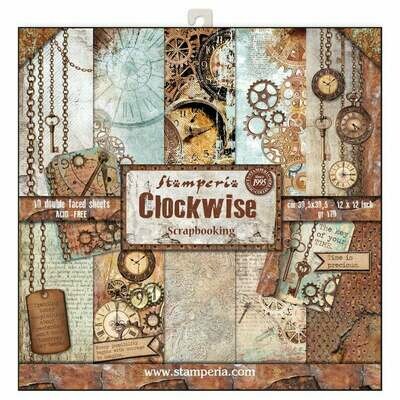 Clockwise 12 x 12 - Stamperia Clockwise 12 x 12 - Stamperia