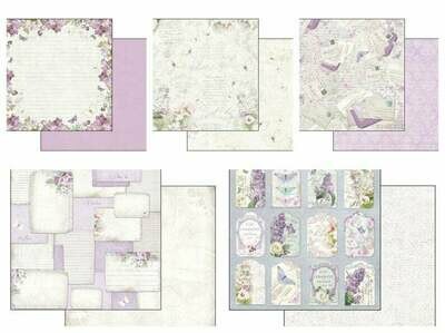 Lilac Flowers 12 x 12 - Stamperia