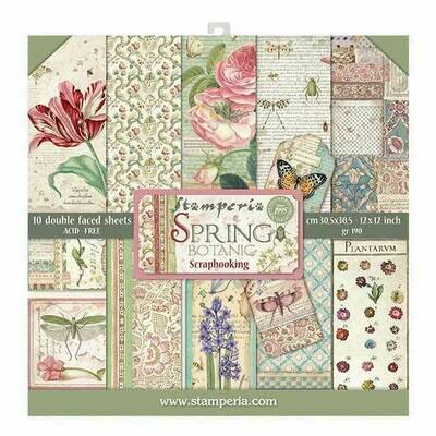 Spring Botanic 12x12 - Stamperia