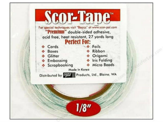 Scor-Tape 1/8" - Scor-Pal