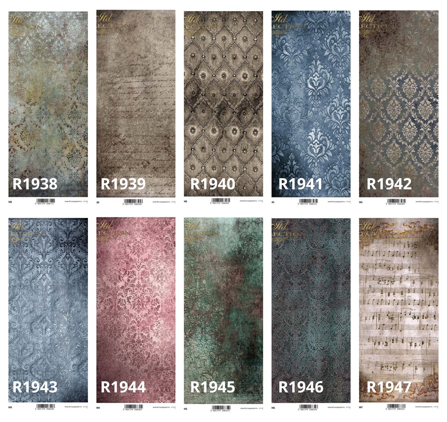 Gothic Stories Backgrounds A4 - ITD Collection