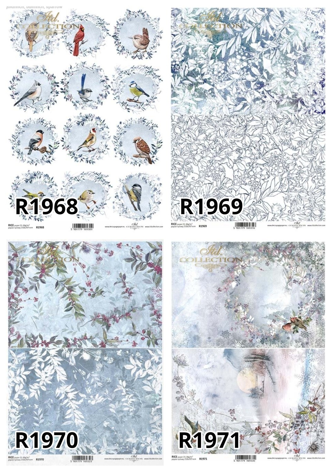 Painted With Frost A4 - ITD Collection