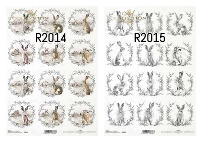Hare Wreaths A4 - ITD Collection