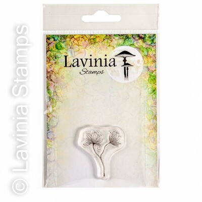 Small Lily Flourish - Lavinia Stamps Small Lily Flourish - Lavinia Stamps