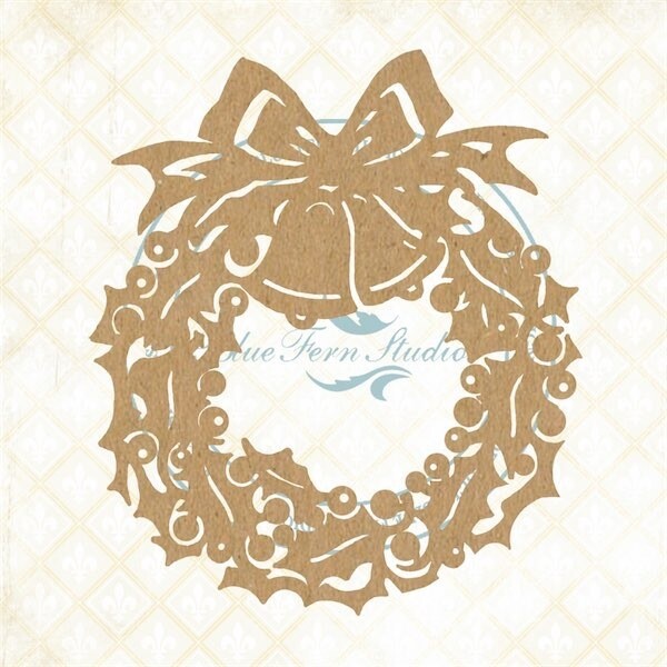 Holly Bells - Blue Fern Studios Mistletoe &amp; Holly