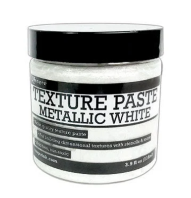 Metallic White Texture Paste - Ranger Metallic White Texture Paste - Ranger