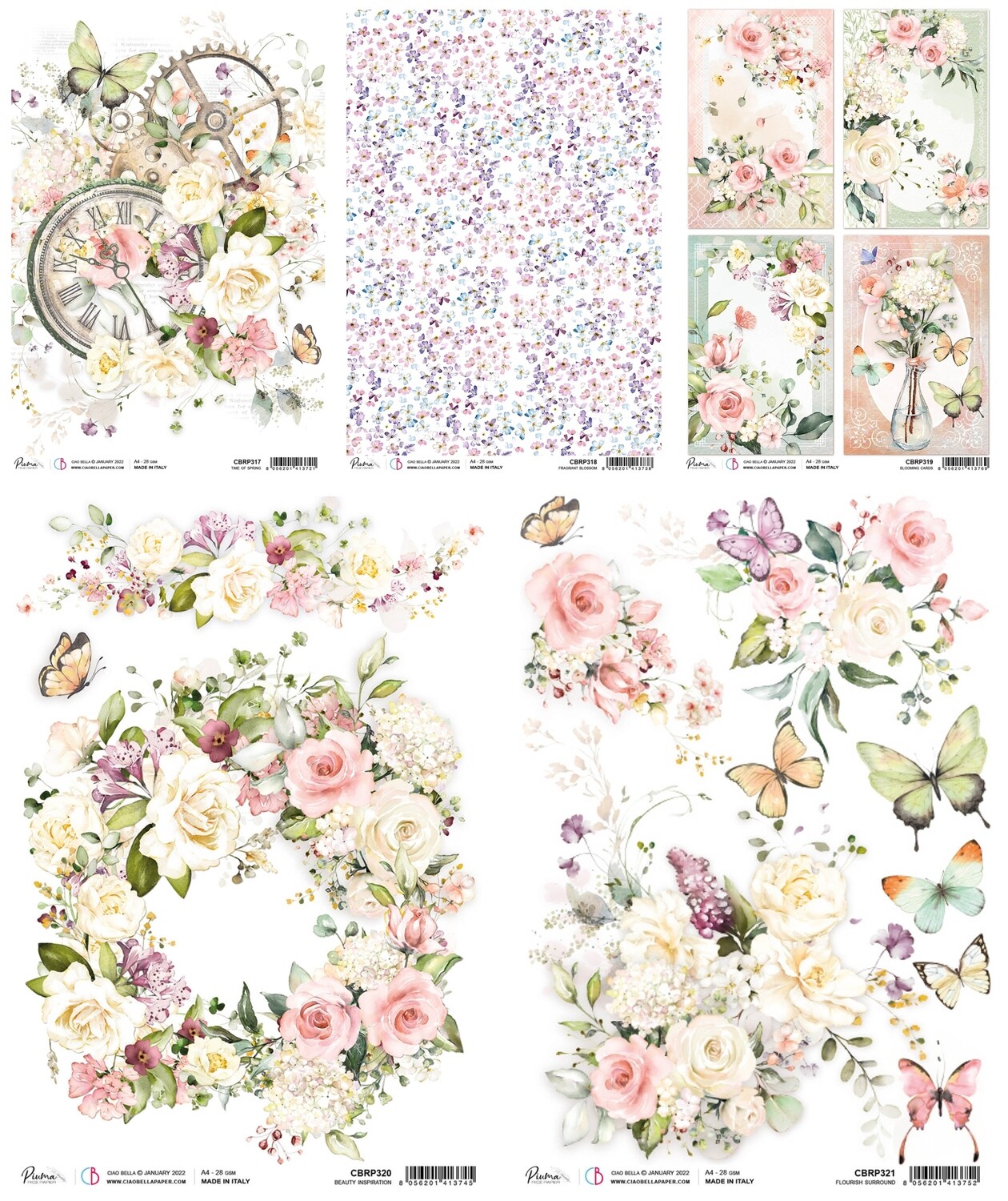 Blooming Collection A4 - Ciao Bella