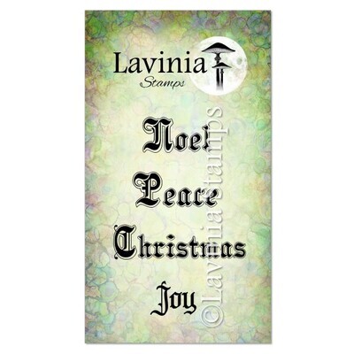 Seasonal Words - Lavinia Stamps