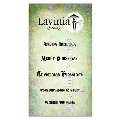 Christmas Greetings - Lavinia Stamps Christmas Greetings - Lavinia Stamps
