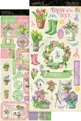 Grow with Love Stickers - Graphic 45