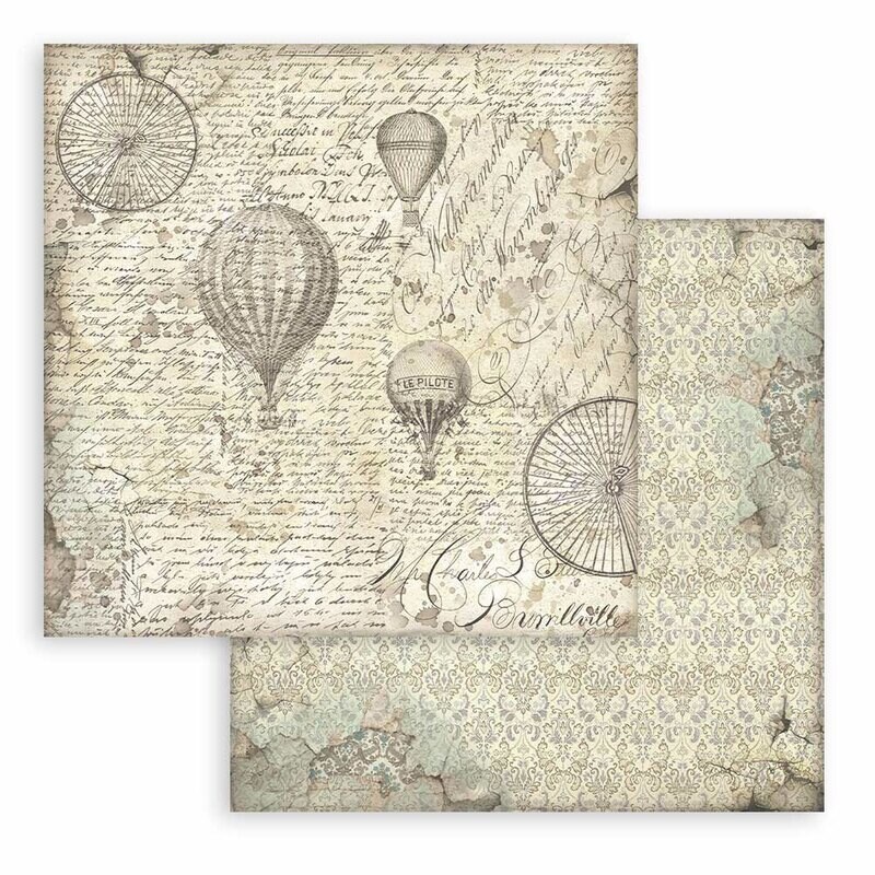 Voyages Fantastiques Backgrounds 12x12 - Stamperia
