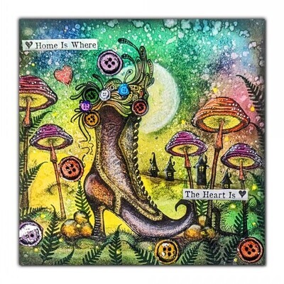 Snailcap Mushrooms - Lavinia Stamps