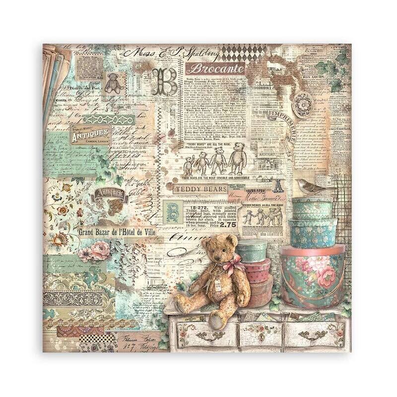 Brocante Antiques XL 12x12 - Stamperia