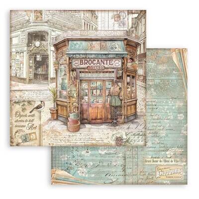 Brocante Antiques 12x12 - Stamperia