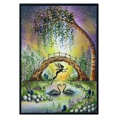 Swans - Lavinia Stamps