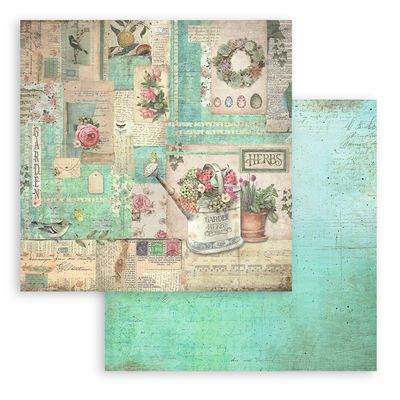 Garden 8x8 - Stamperia Create Happiness