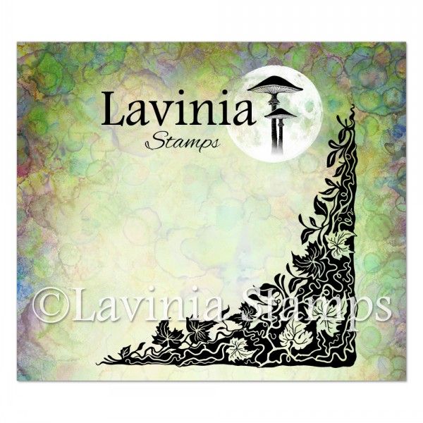 Wild Leaf Corner - Lavinia Stamps