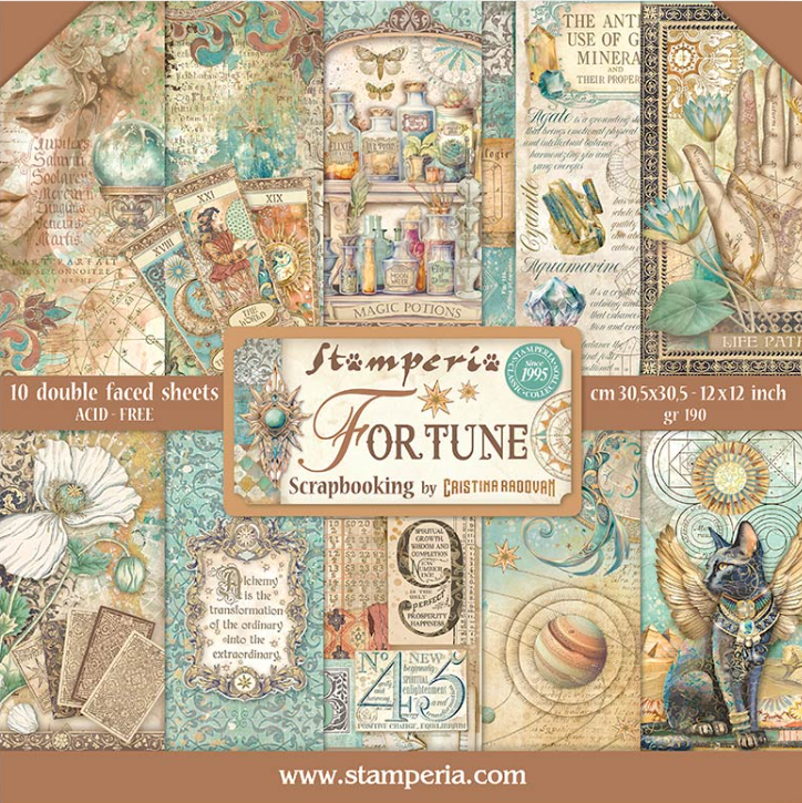 Fortune 12x12 - Stamperia Cristina Radovan
