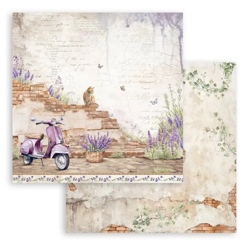 Lavender 12x12 - Stamperia
