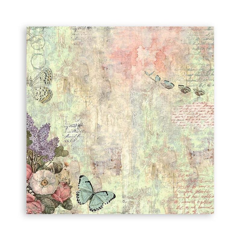 Wonderland - Stamperia Fabric Sheets