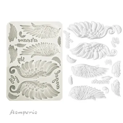 Wings A5 Silicone Mold - Stamperia
